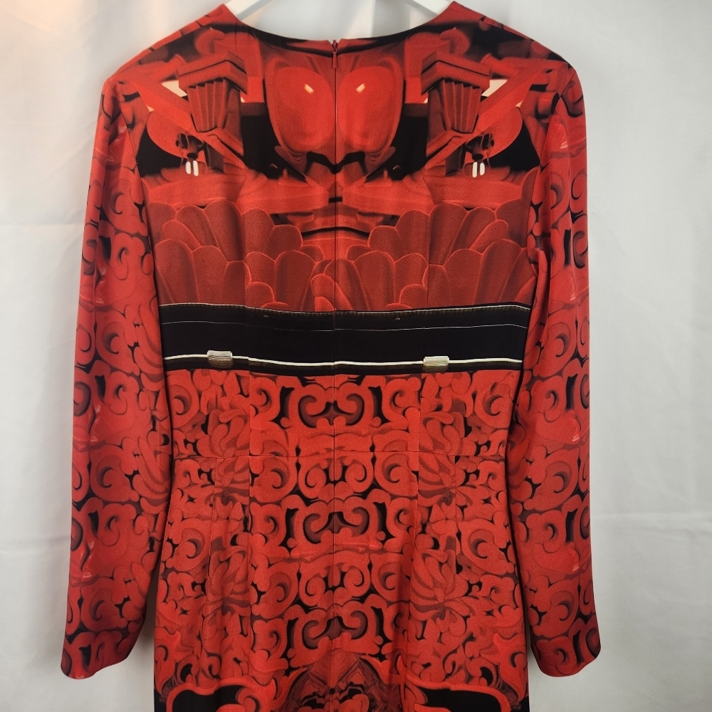 Mary Katrantzou silk dress size 8(12UK) in VGUC - Picture 9 of 14